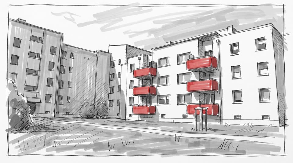 Storyboard-Skizze Heute