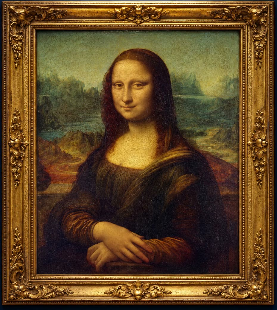 Mona Lisa im Original
